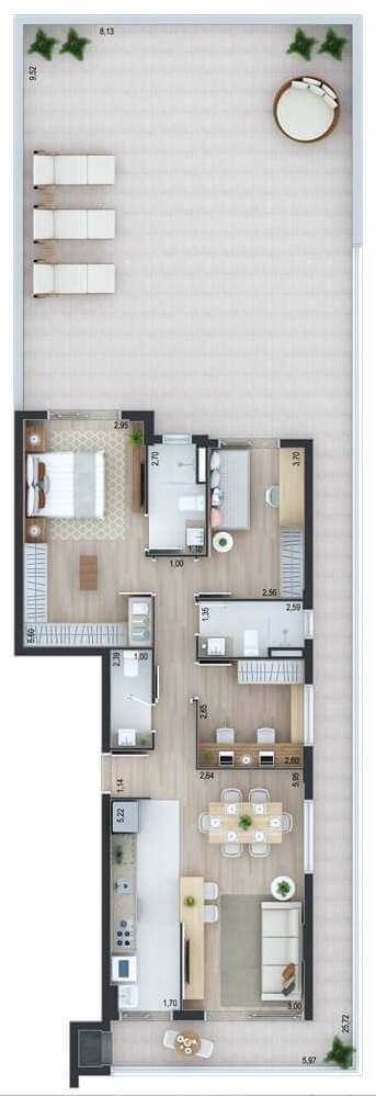 Apartamento à venda com 3 quartos, 99m² - Foto 20