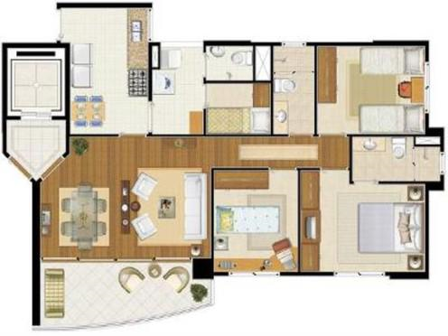 Apartamento à venda com 3 quartos, 130m² - Foto 14