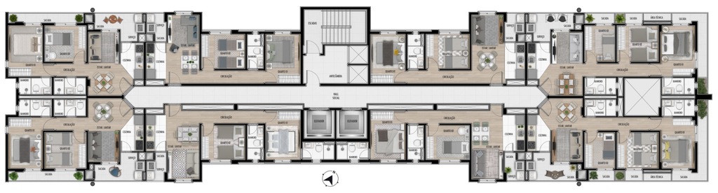 Apartamento à venda com 2 quartos, 4823m² - Foto 41