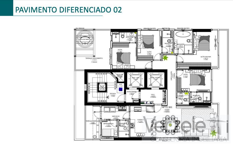 Apartamento à venda com 4 quartos, 171m² - Foto 32