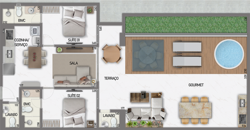 Apartamento à venda com 2 quartos, 13687m² - Foto 27