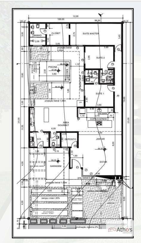 Casa de Condomínio à venda com 3 quartos, 187m² - Foto 2