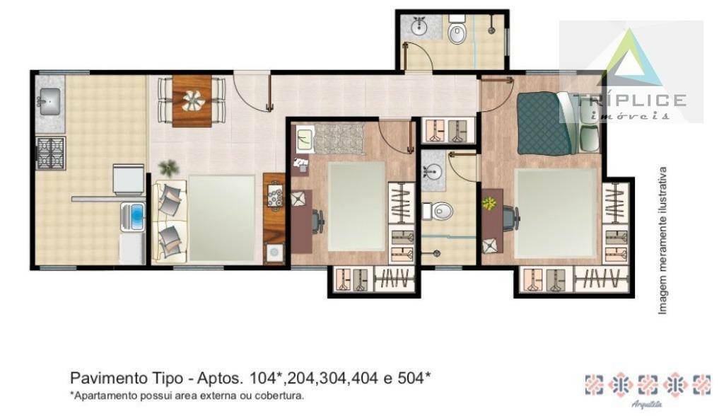 Apartamento à venda com 2 quartos, 65m² - Foto 14