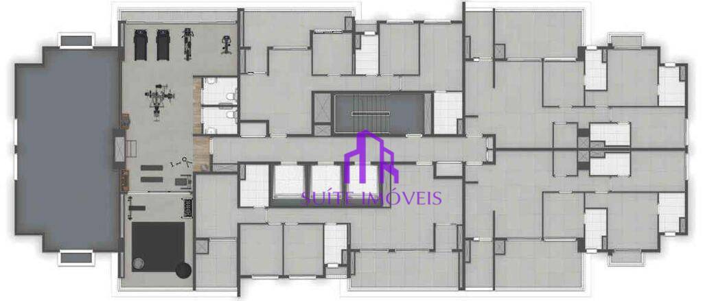 Apartamento à venda com 3 quartos, 110m² - Foto 3