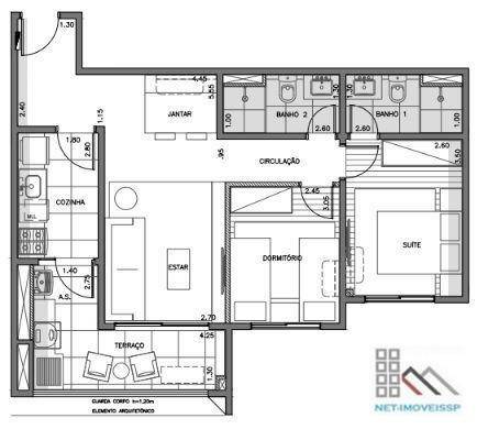 Apartamento à venda com 2 quartos, 65m² - Foto 34