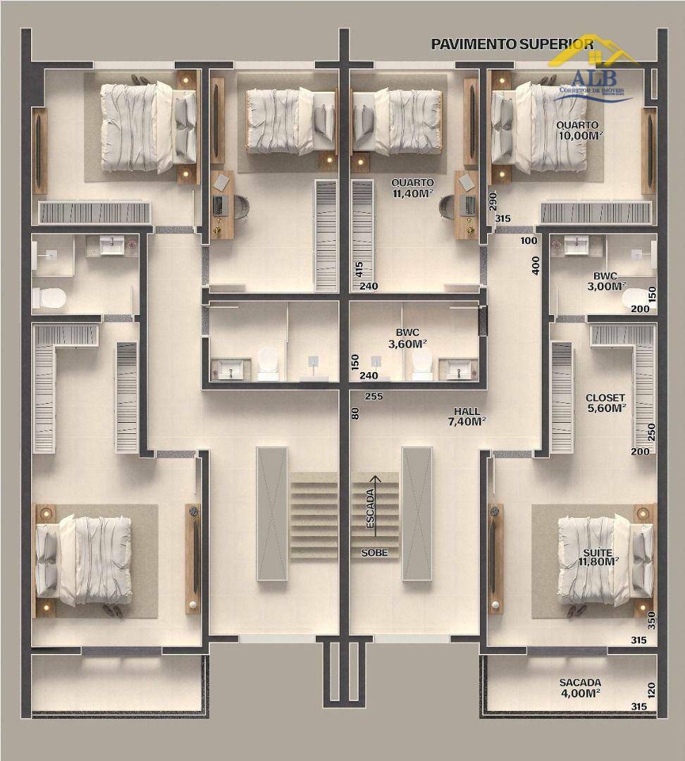 Sobrado à venda com 3 quartos, 140m² - Foto 29