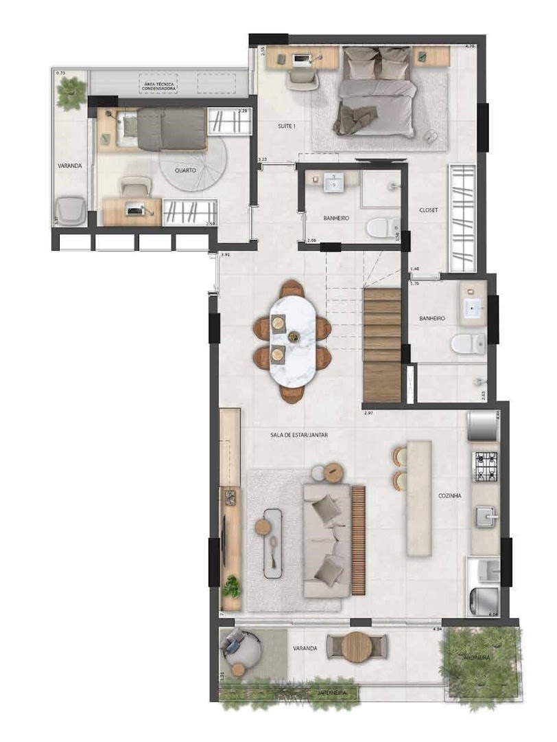 Cobertura à venda com 3 quartos, 157m² - Foto 30