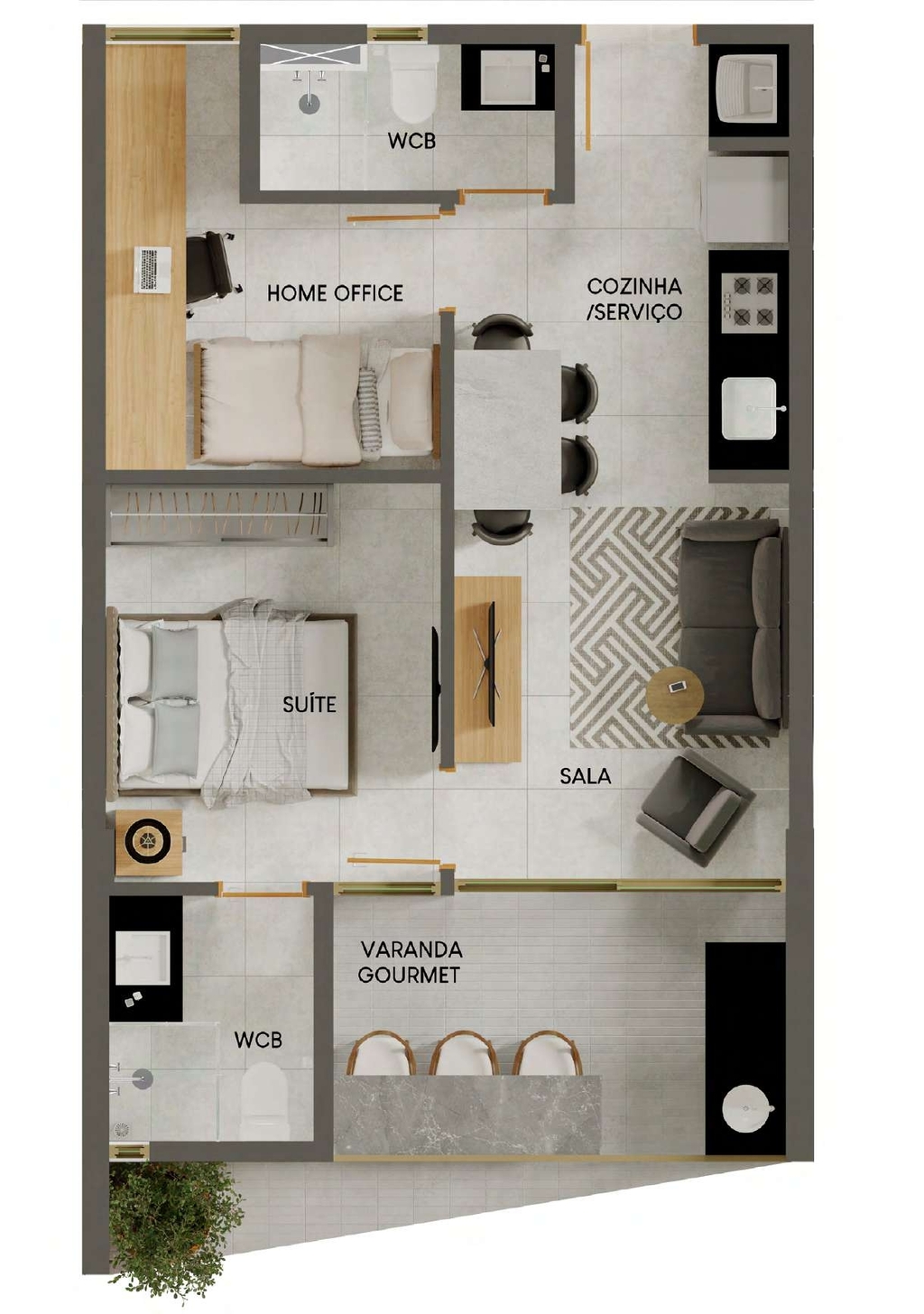 Apartamento à venda com 2 quartos, 6457m² - Foto 28