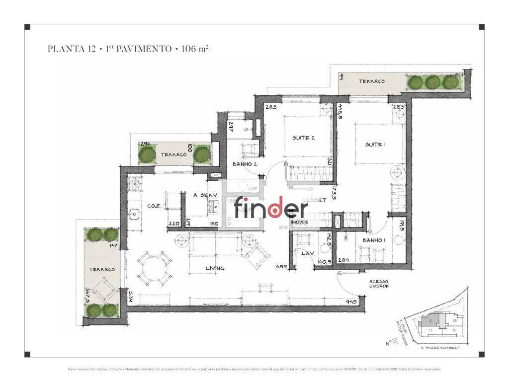 Apartamento para alugar com 1 quarto, 66m² - Foto 35