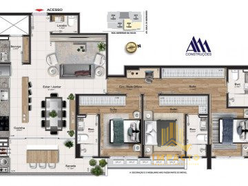 Apartamento à venda com 3 quartos, 158m² - Foto 13