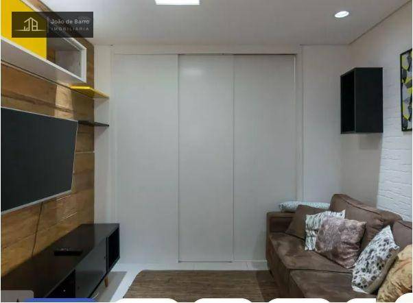 Apartamento à venda com 1 quarto, 43m² - Foto 4