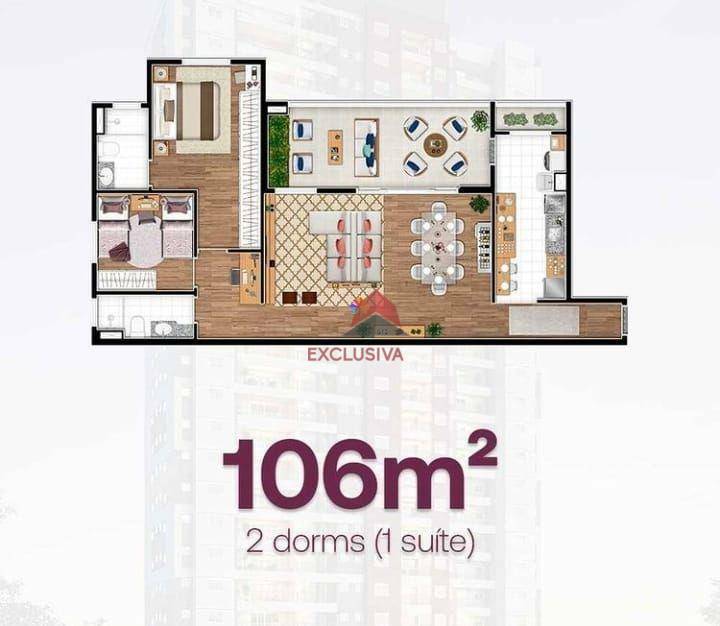 Apartamento à venda com 3 quartos, 106m² - Foto 19