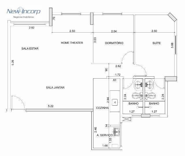 Apartamento à venda com 3 quartos, 66m² - Foto 17