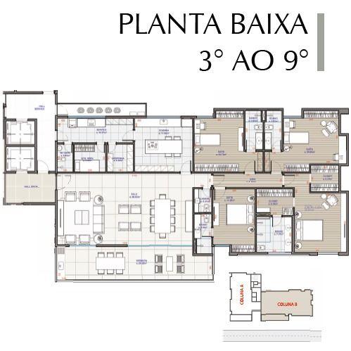 Apartamento à venda com 4 quartos, 255m² - Foto 13