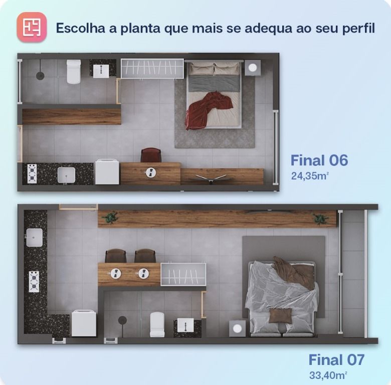 Kitnet e Studio à venda com 1 quarto, 22m² - Foto 25