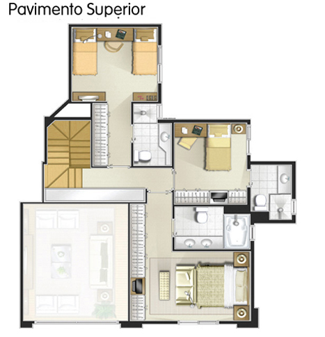 Apartamento à venda com 3 quartos, 157m² - Foto 2