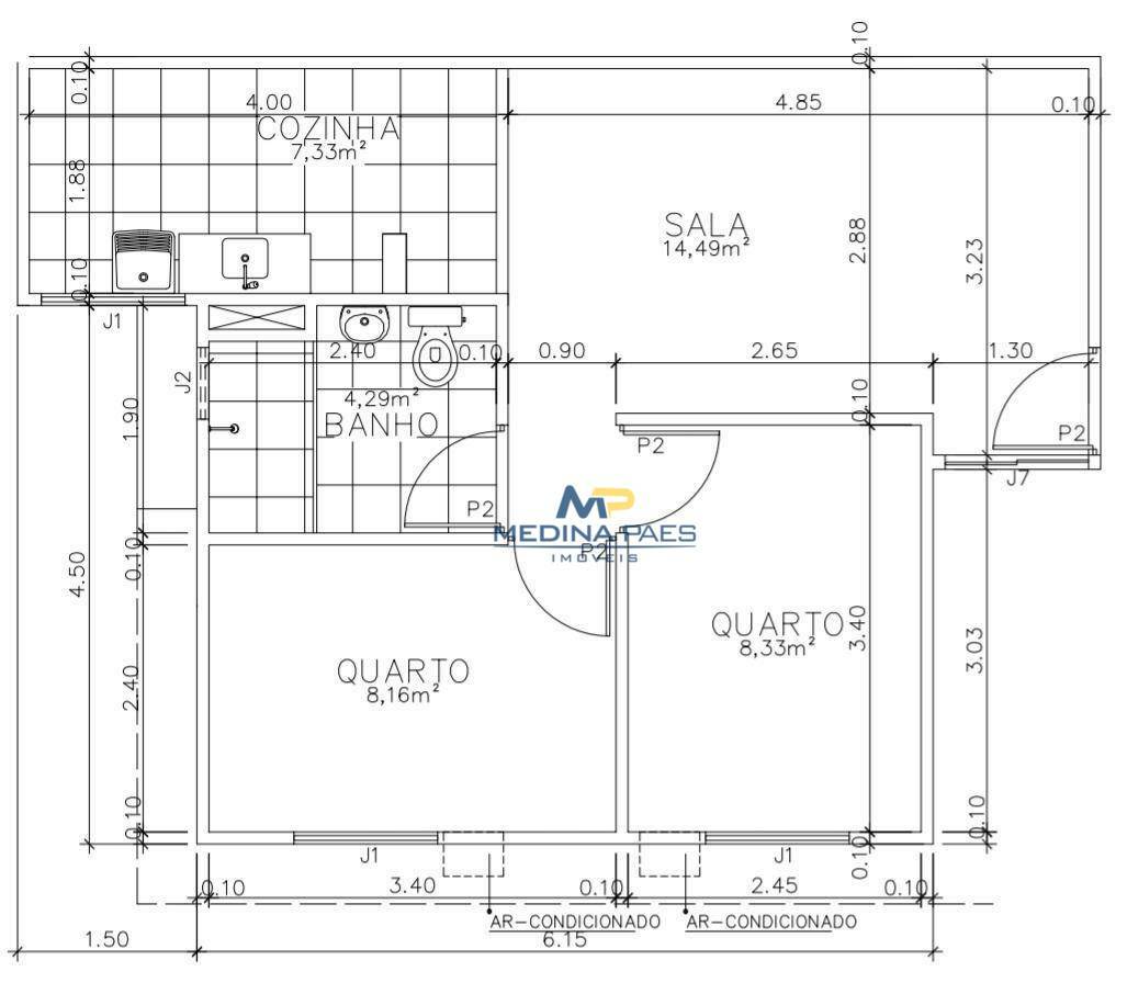 Apartamento à venda com 2 quartos, 60m² - Foto 17