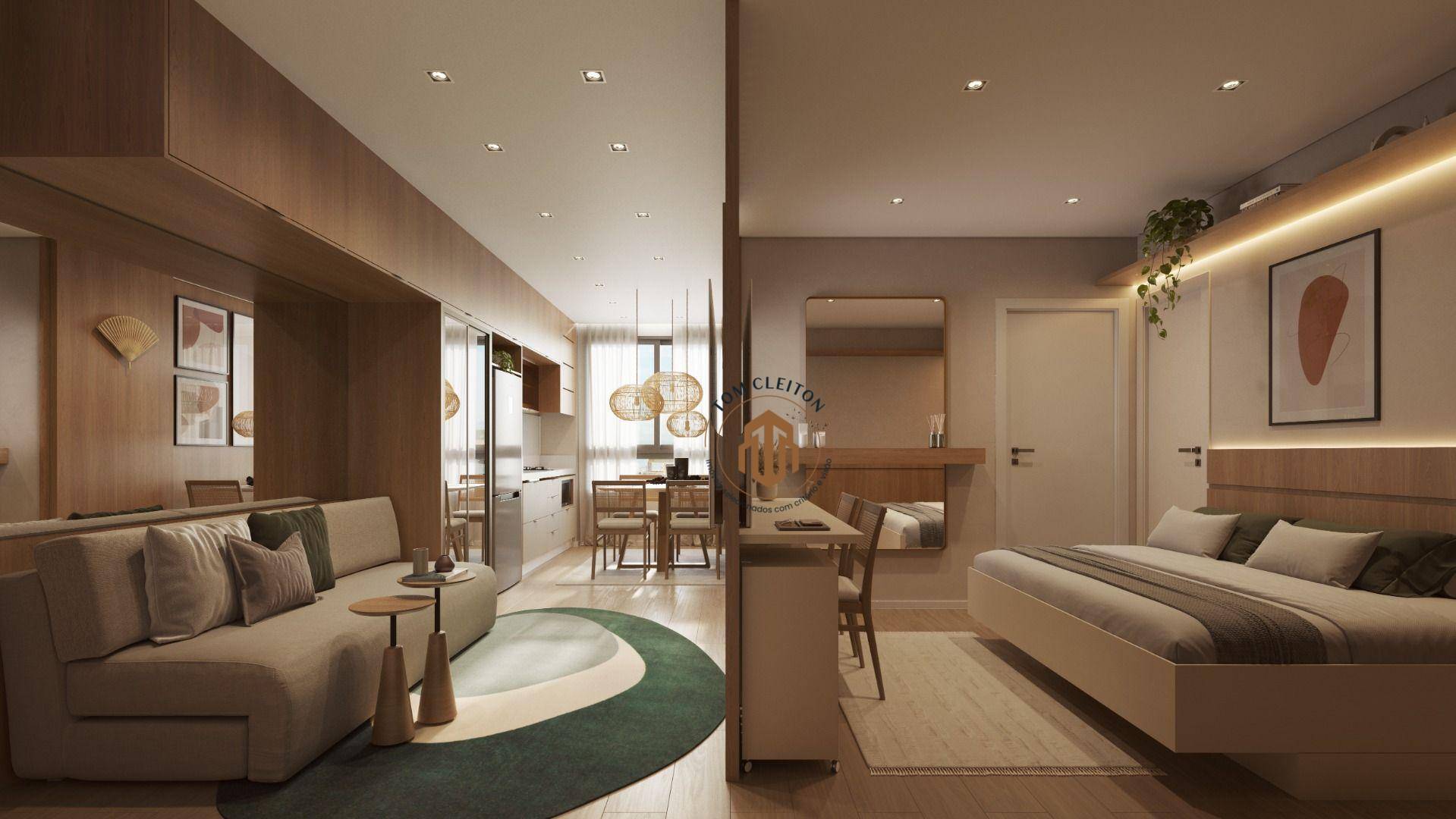 Kitnet-Studio, 43 m² - Foto 1