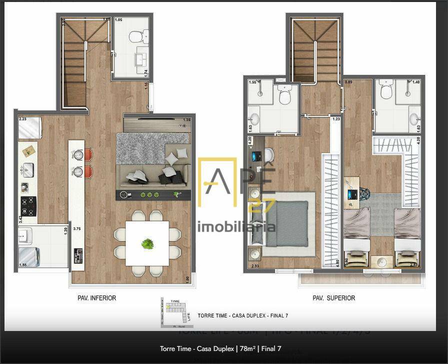 Apartamento à venda com 2 quartos, 67m² - Foto 34