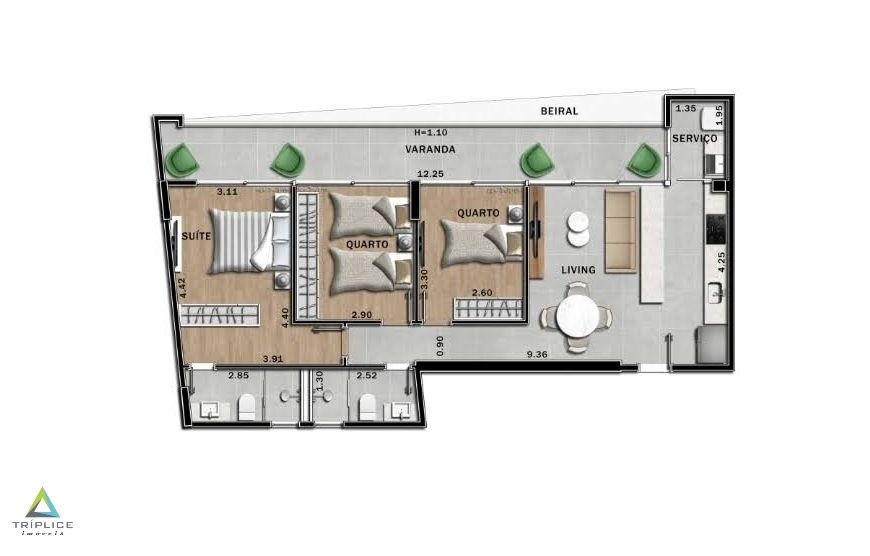 Apartamento à venda com 2 quartos, 61m² - Foto 94