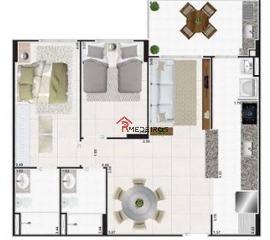 Apartamento à venda com 2 quartos, 75m² - Foto 18