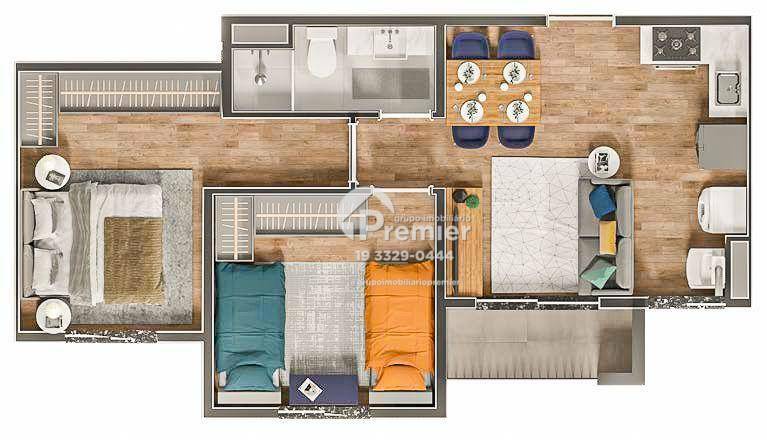 Apartamento à venda com 2 quartos, 44m² - Foto 26