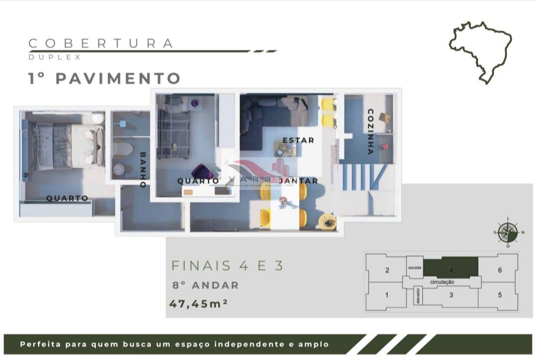 Apartamento à venda com 2 quartos, 60m² - Foto 17