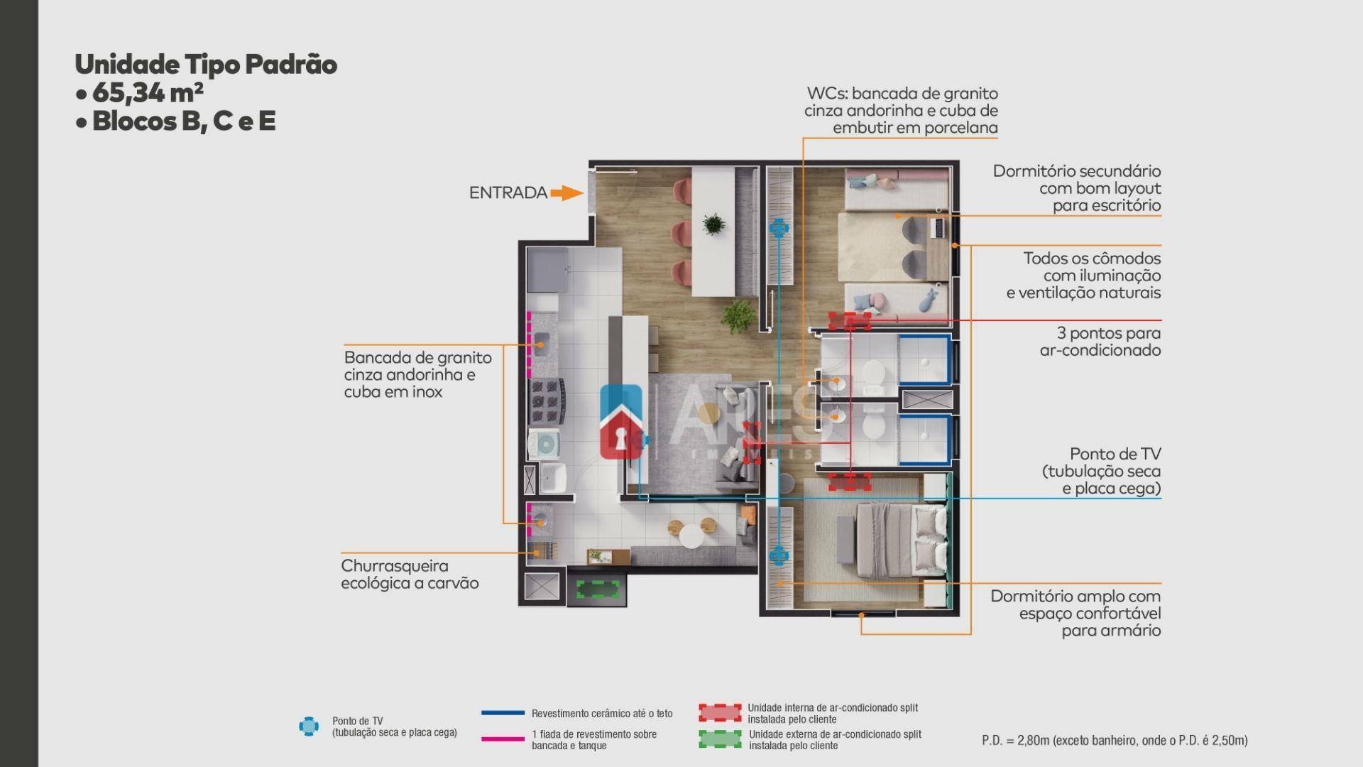 Apartamento à venda com 3 quartos, 82m² - Foto 35