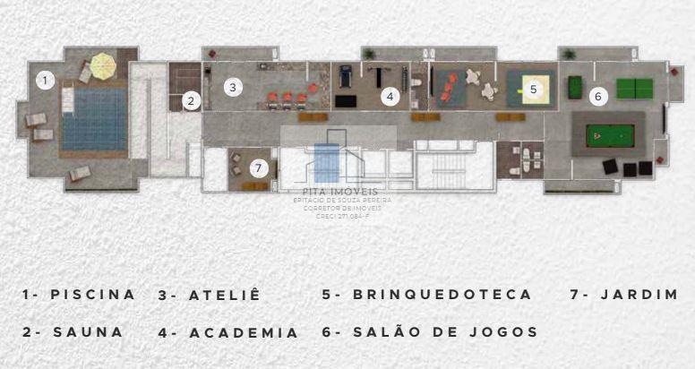 Apartamento à venda com 1 quarto, 40m² - Foto 9