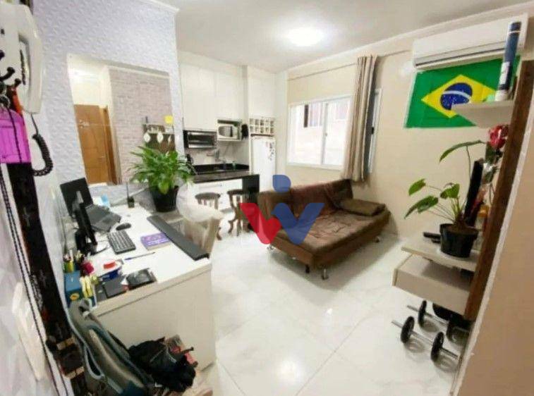 Apartamento à venda com 1 quarto, 38m² - Foto 1