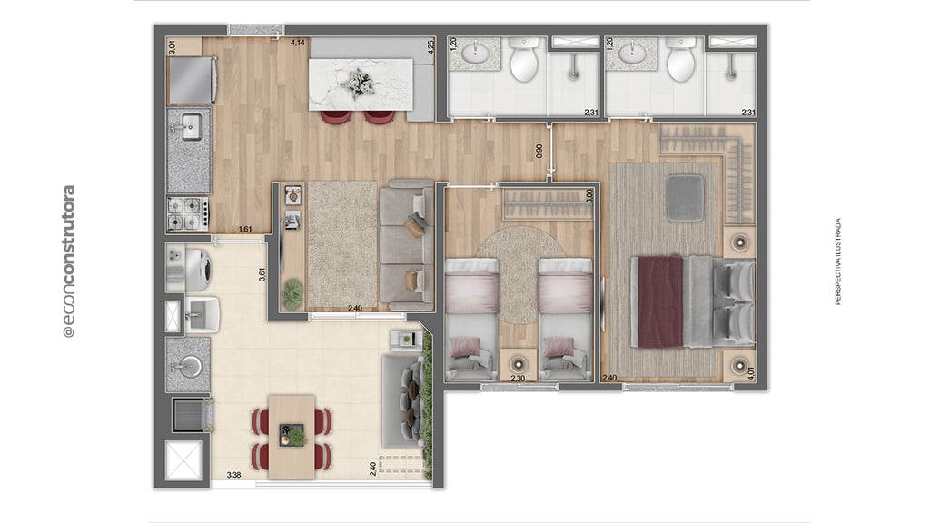 Apartamento à venda com 3 quartos, 6956m² - Foto 20