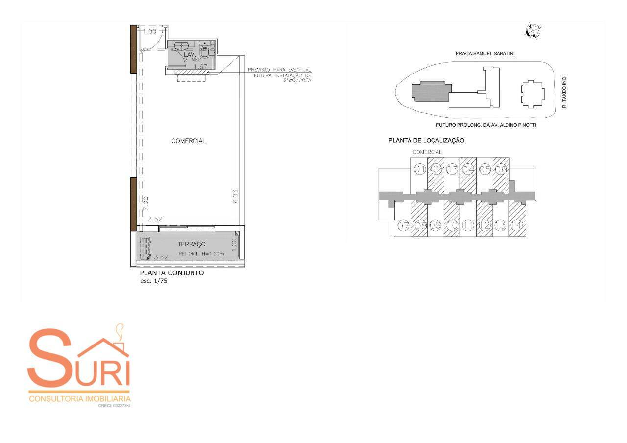 Conjunto Comercial-Sala à venda, 34m² - Foto 17