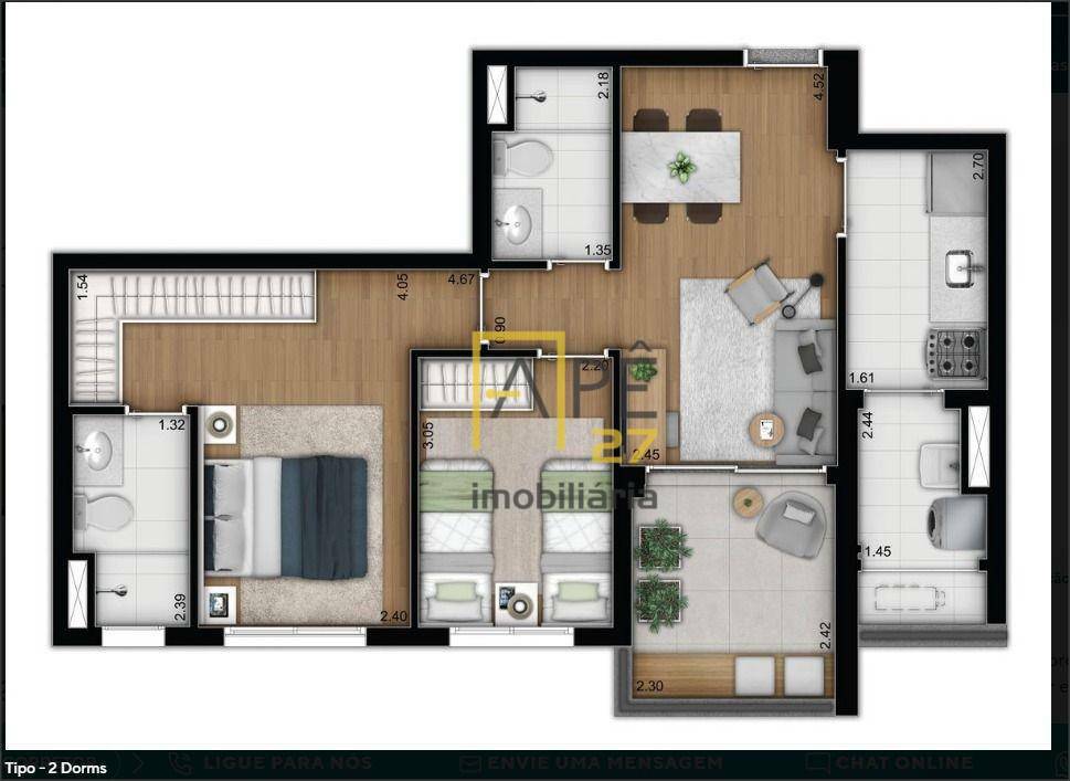 Apartamento à venda com 2 quartos, 64m² - Foto 30