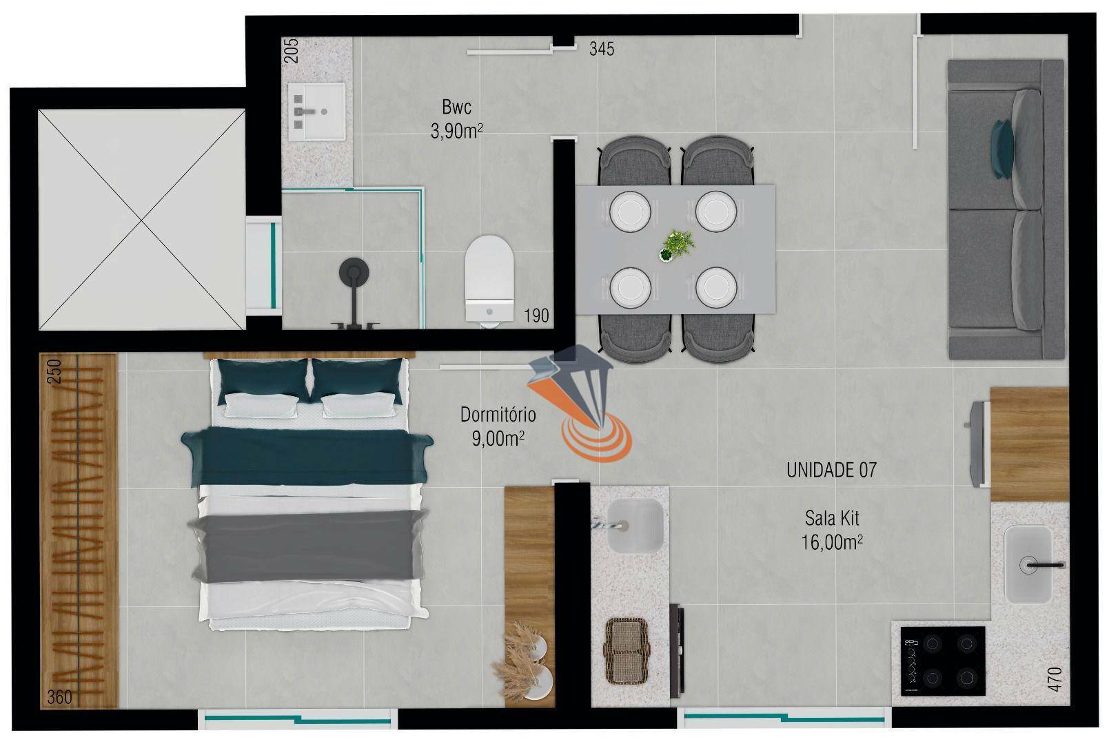 Apartamento à venda com 2 quartos, 43m² - Foto 16