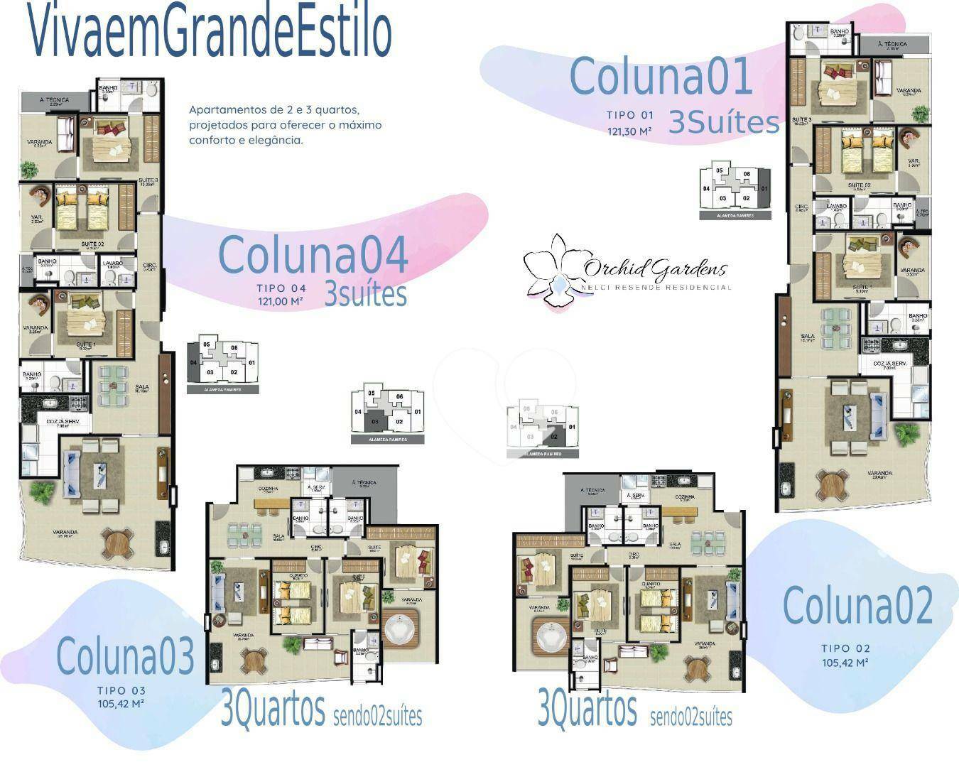 Apartamento à venda com 3 quartos, 121m² - Foto 12