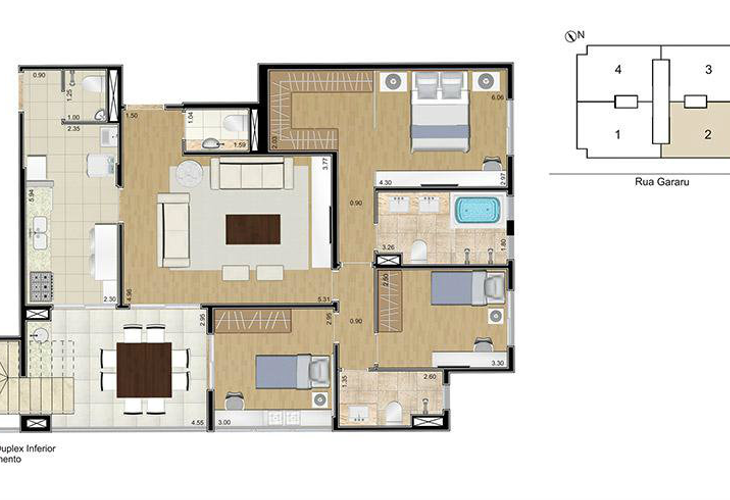 Apartamento à venda com 3 quartos, 112m² - Foto 14