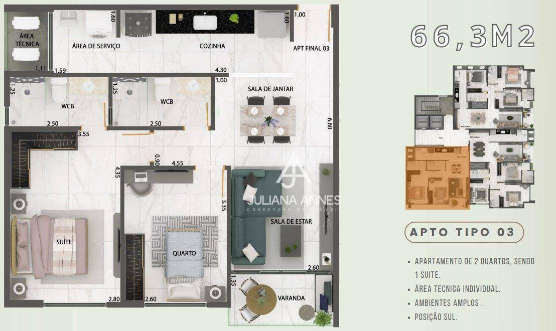 Apartamento à venda com 3 quartos, 86m² - Foto 26