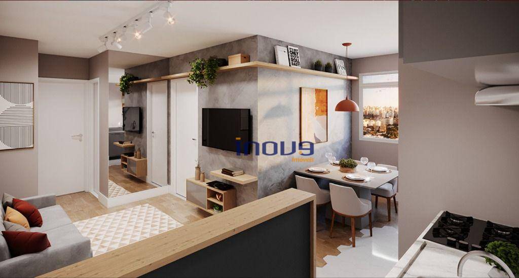 Apartamento à venda com 2 quartos, 38m² - Foto 3