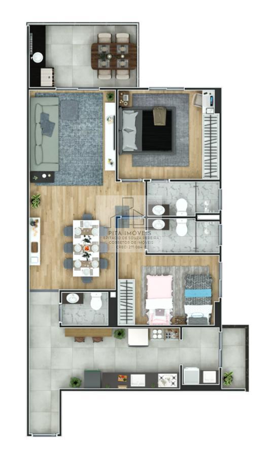 Apartamento à venda com 2 quartos, 96m² - Foto 25