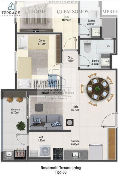 Apartamento à venda com 2 quartos, 55m² - Foto 15