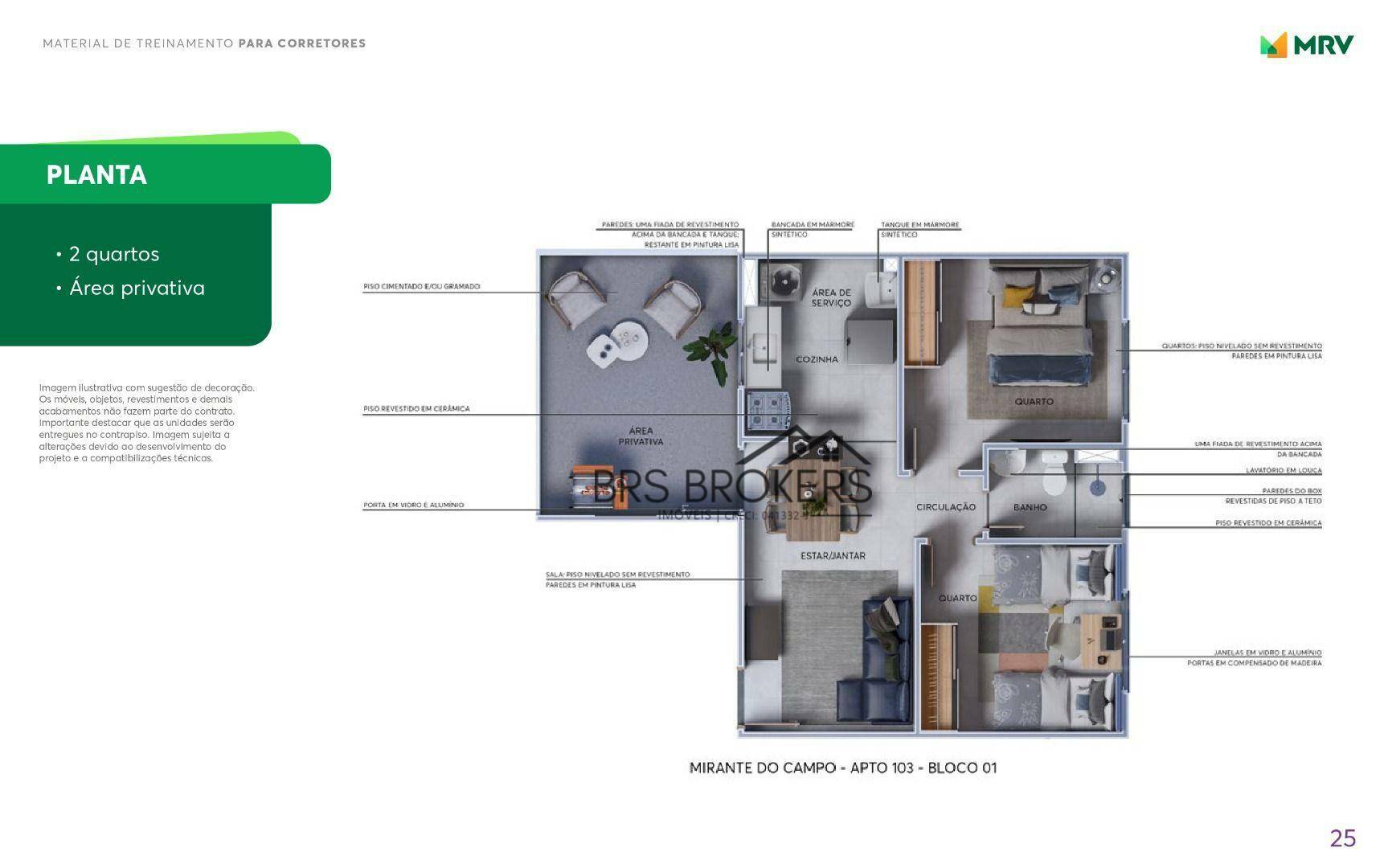 Apartamento à venda com 2 quartos, 40m² - Foto 6