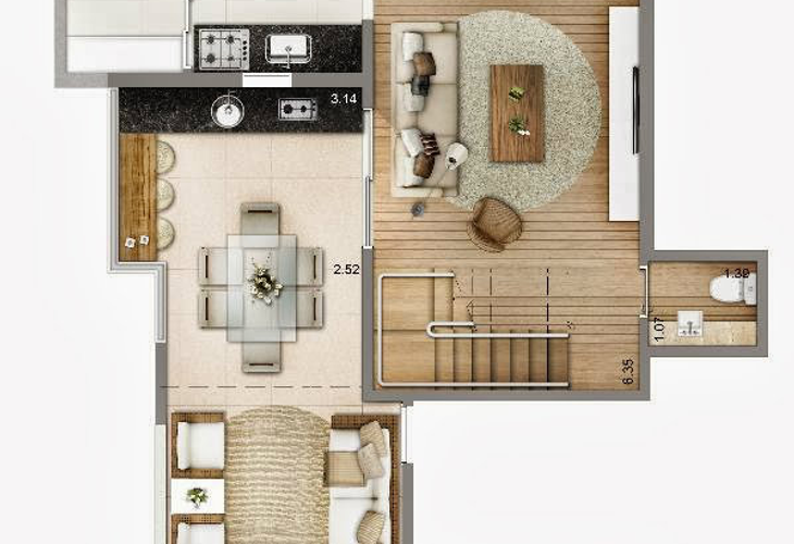 Apartamento à venda com 2 quartos, 66m² - Foto 12