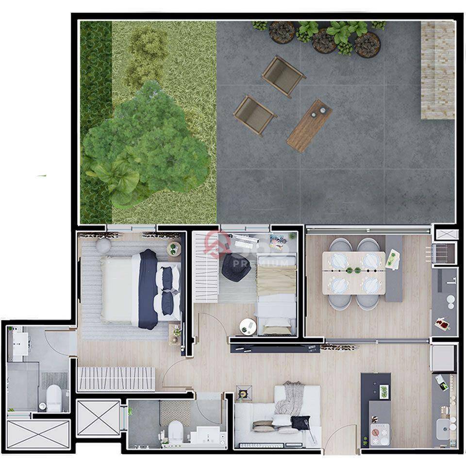 Apartamento à venda com 2 quartos, 55m² - Foto 43