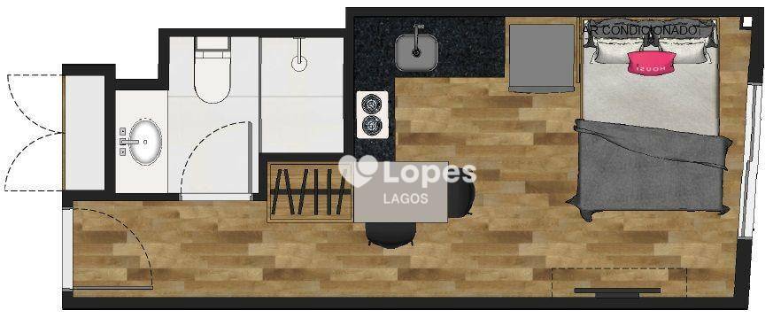 Kitnet e Studio à venda com 1 quarto, 26m² - Foto 38