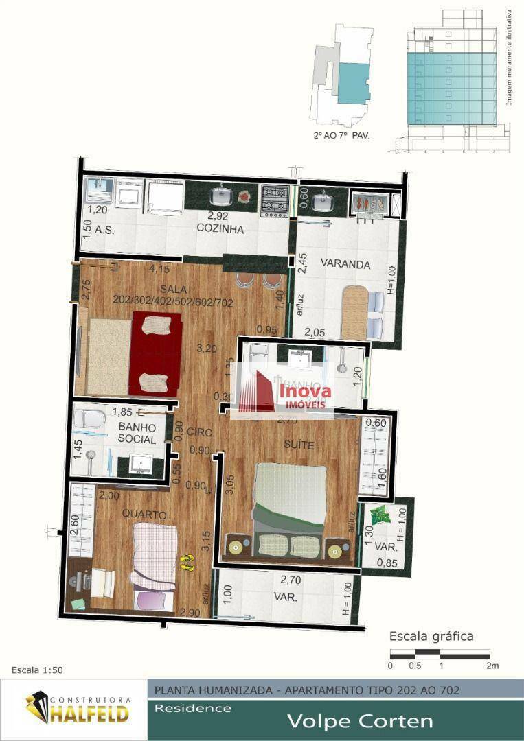 Apartamento à venda com 2 quartos, 70m² - Foto 31