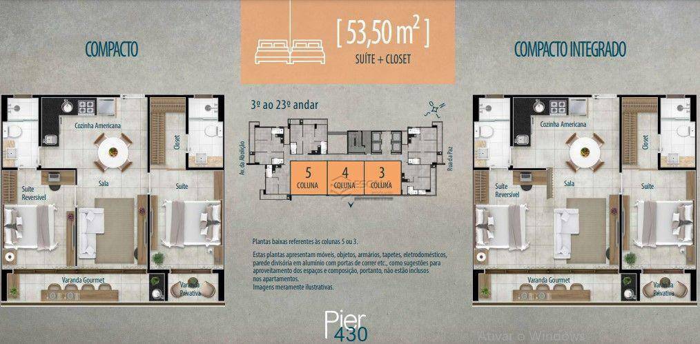 Apartamento à venda com 1 quarto, 38m² - Foto 65