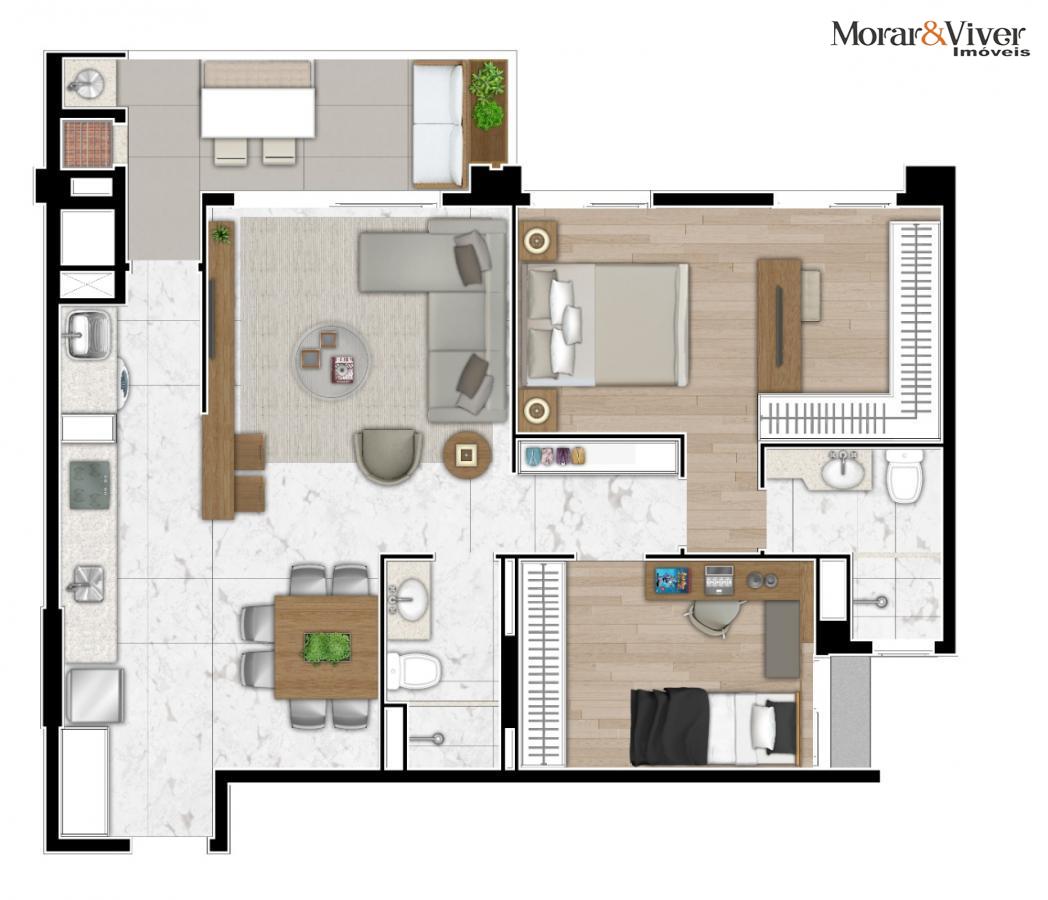 Apartamento à venda com 2 quartos, 63m² - Foto 44