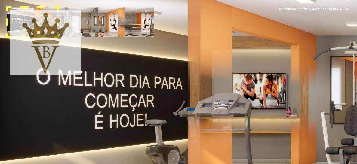 Apartamento à venda com 2 quartos, 33m² - Foto 13