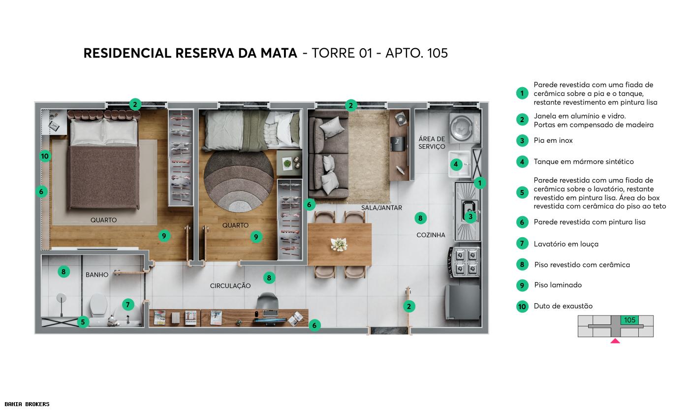 Apartamento à venda com 2 quartos, 38m² - Foto 12