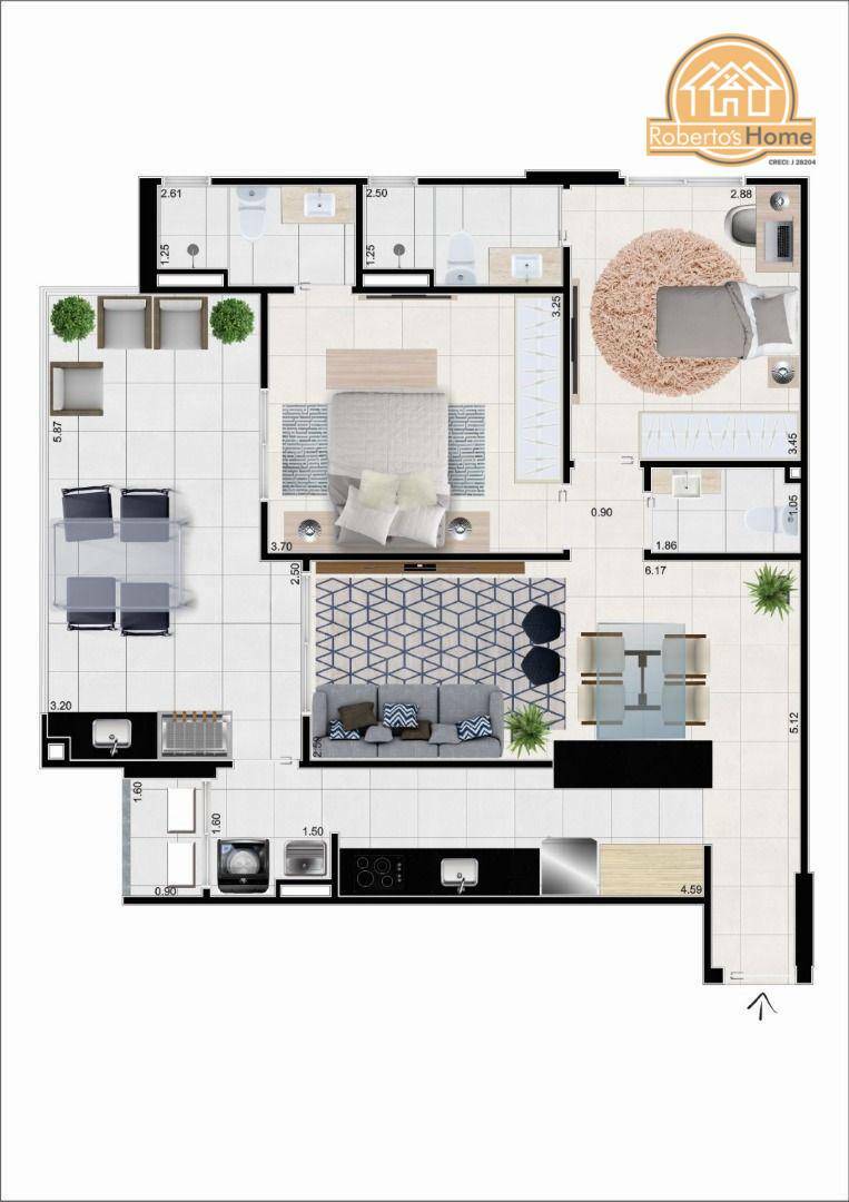 Apartamento à venda com 3 quartos, 112m² - Foto 16